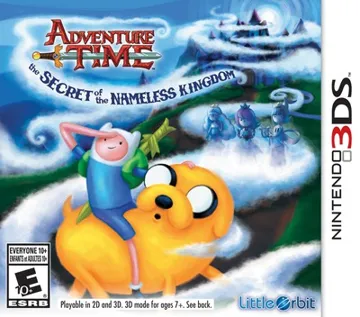 Adventure Time - The Secret of the Nameless Kingdom (USA) box cover front